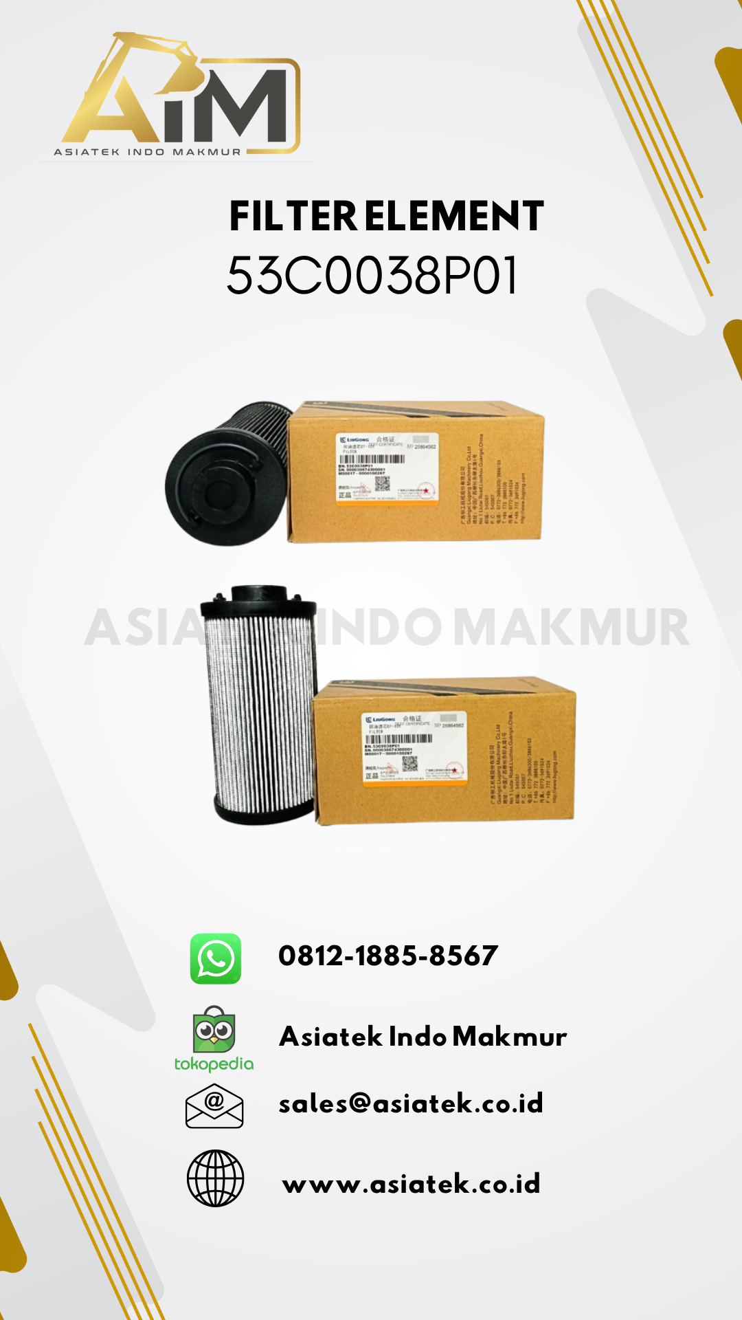 FILTER ELEMENT (53C0038P01)